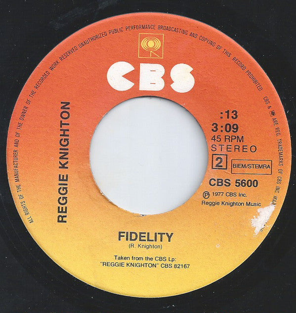 Reggie Knighton : Drug Dealer (7", Single)