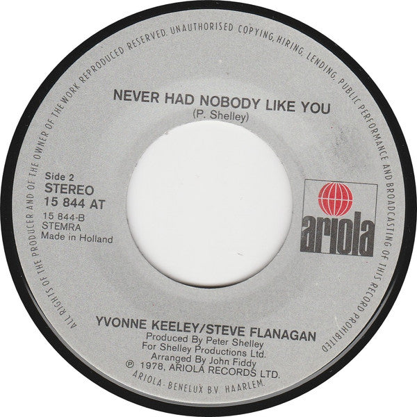 Yvonne Keeley / Steve Flanagan : We Got Love (7", Single)