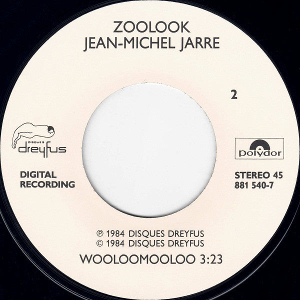 Jean-Michel Jarre : Zoolook (7", Single)