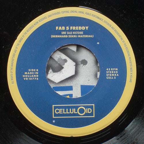 Fab 5 Freddy : Une Sale Histoire (Part One & Two) (7", Single)