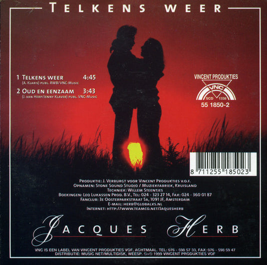Jacques Herb : Telkens Weer (CD, Single)