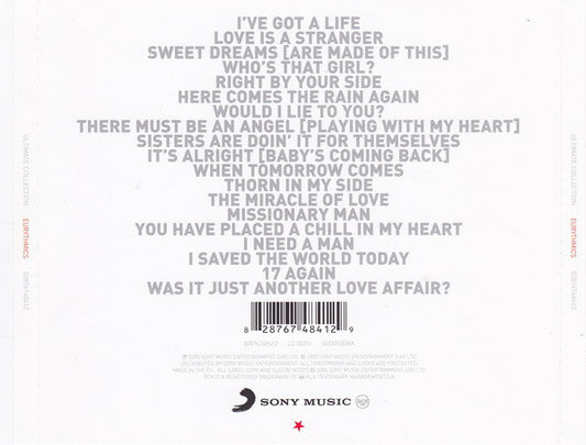 Eurythmics : Ultimate Collection (CD, Comp, RE, RM)
