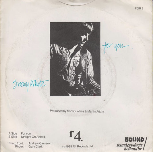 Snowy White : For You (7", Single)