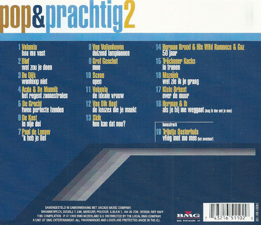 Various : Pop & Prachtig 2 (CD, Comp)