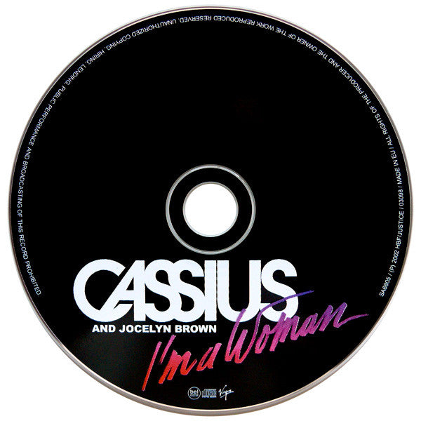 Cassius And Jocelyn Brown : I'm A Woman (CD, Single, Promo)