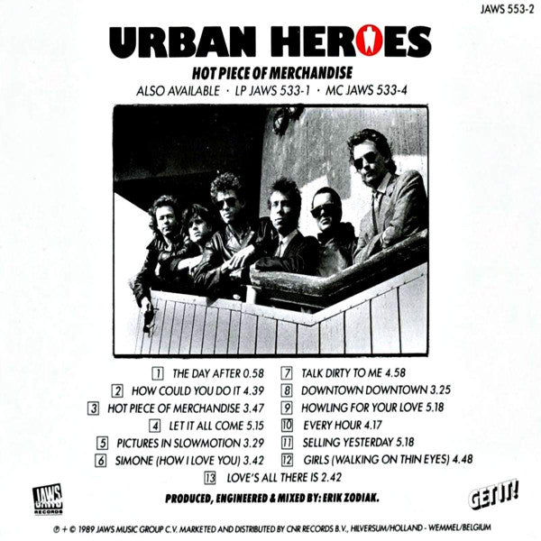 Urban Heroes : Hot Piece Of Merchandise (CD, Album)
