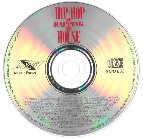 Various : Hip Hop And Rapping In The House (CD, Comp)