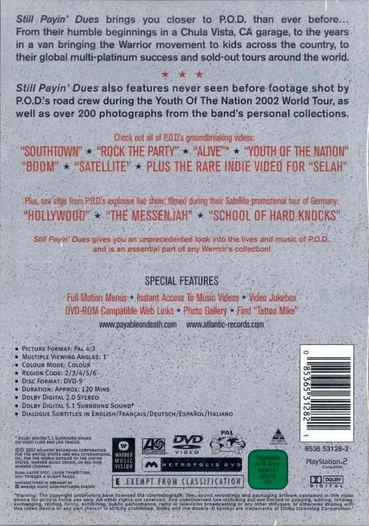 P.O.D. : Still Payin' Dues (DVD-V, PAL)