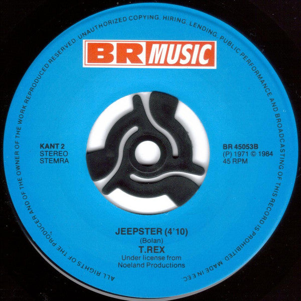 T. Rex : Get It On / Jeepster (7", Single, RE)
