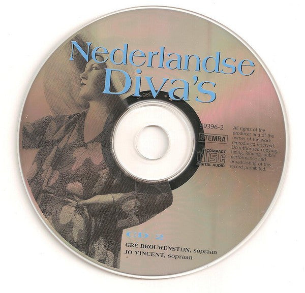Aafje Heynis, Elly Ameling, Gré Brouwenstijn, Jo Vincent : Nederlandse Diva's (2xCD, Album, Comp)