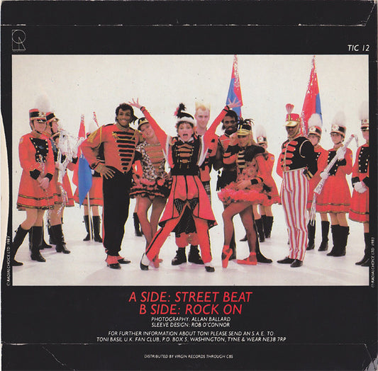 Toni Basil : Street Beat (7", Single)