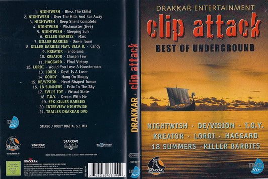 Various : Drakkar Clip Attack - Best Of Underground (DVD)