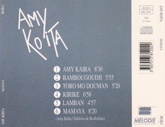 Amy Koïta : Mamaya (CD, Album)