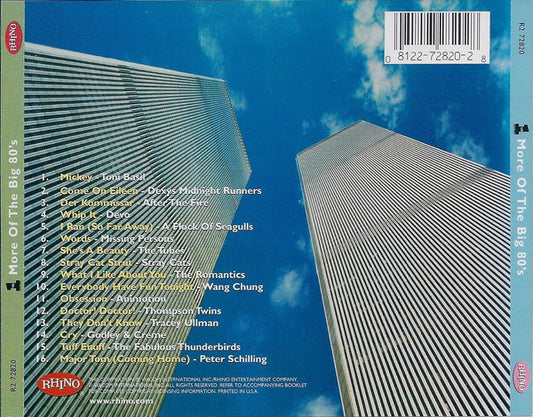 Various : More Of The Big 80's (CD, Comp, WEA)