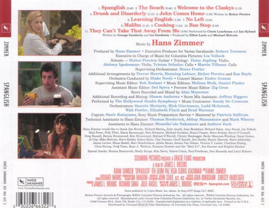 Hans Zimmer : Spanglish (Original Motion Picture Soundtrack) (CD, Album)
