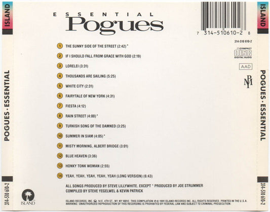 The Pogues : Essential (CD, Comp)