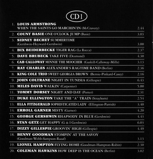 Various : The A-Z Encyclopedia Of Jazz (2xCD, Comp)