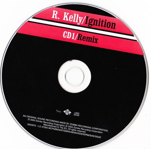 R. Kelly : Ignition Remix (CD, Single, Enh, CD1)