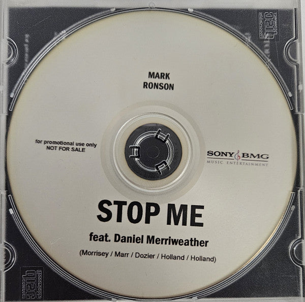 Mark Ronson : Stop Me (CD, Single, Promo)
