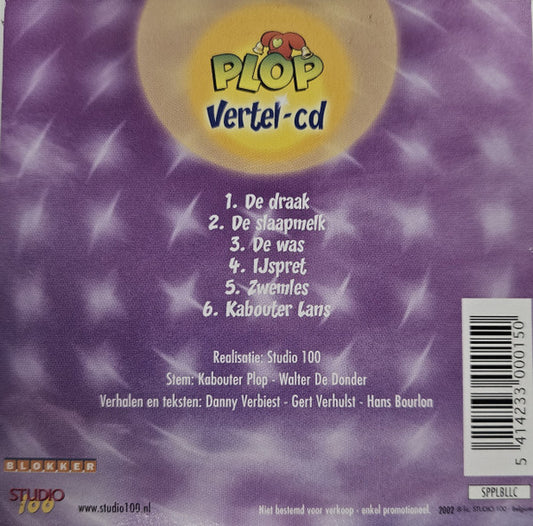 Kabouter Plop : Vertel - CD (CD, Enh, Promo)