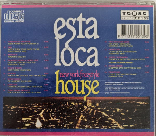 Various : Esta Loca New York Freestyle House (CD, Comp, Pin)