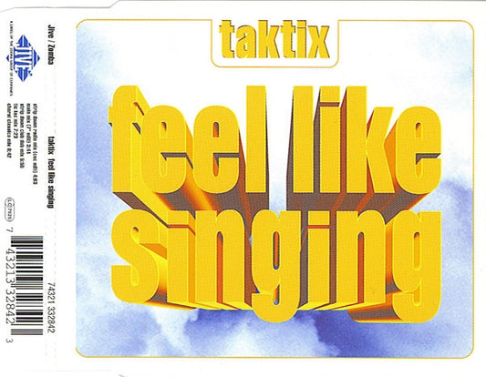 Tak Tix : Feel Like Singing (CD, Maxi)