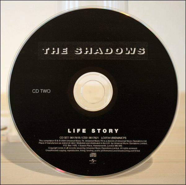 The Shadows : Life Story (The Very Best Of The Shadows) (2xCD, Comp)
