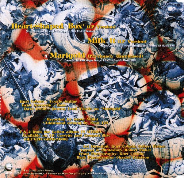 Nirvana : Heart-Shaped Box (CD, Single, RP, Son)