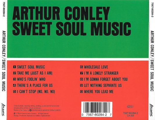 Arthur Conley : Sweet Soul Music (CD, Album, RE)