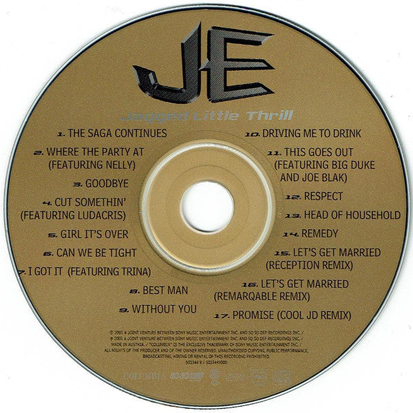 Jagged Edge (2) : Jagged Little Thrill (CD, Album)