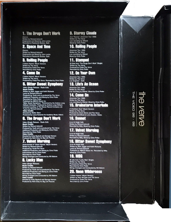 The Verve : The Video 96 - 98 (VHS, Comp, PAL)