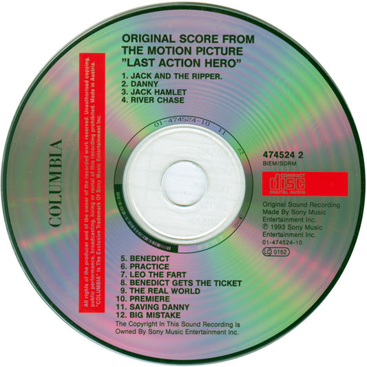 Michael Kamen : Last Action Hero (Original Score From The Motion Picture) (CD, Album)