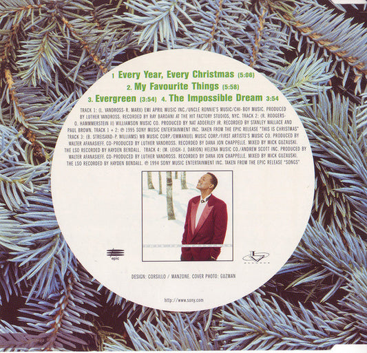Luther Vandross : Every Year, Every Christmas (CD, Maxi)