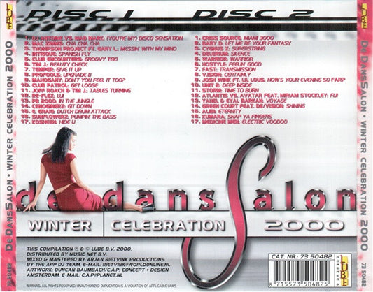 Various : De Danssalon Winter Celebration 2000 (2xCD, Mixed)