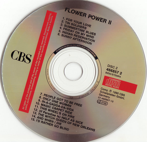 Various : Flower Power 2 (2xCD, Comp)