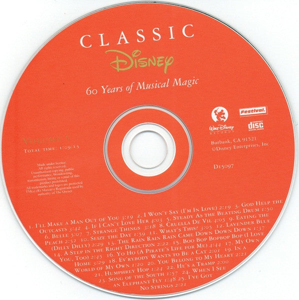 Various : Classic Disney Volume V (CD, Comp)