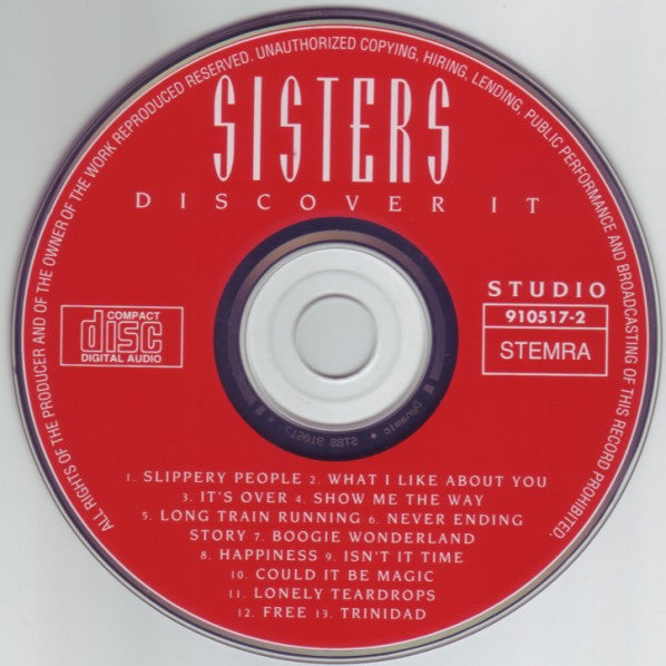 Sisters : Discover It (CD, Album)