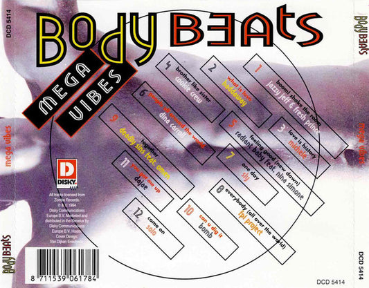 Various : Body Beats - Mega Vibes (CD, Comp)