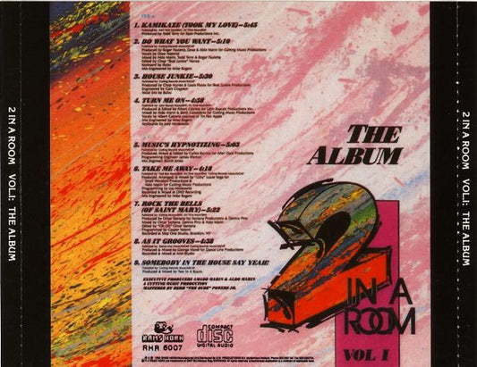 2 In A Room : The Album Vol. 1 (CD, Album)