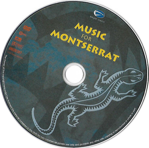 Various : Music For Montserrat (DVD-V, Multichannel, PAL)
