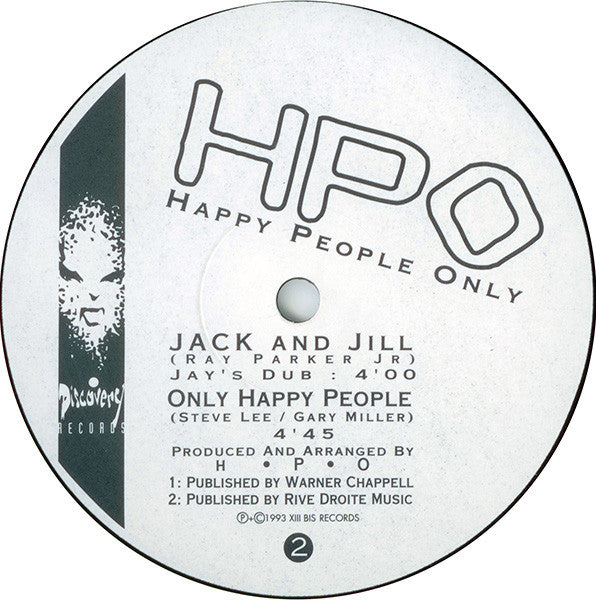 Happy People Only : Jack And Jill (12")