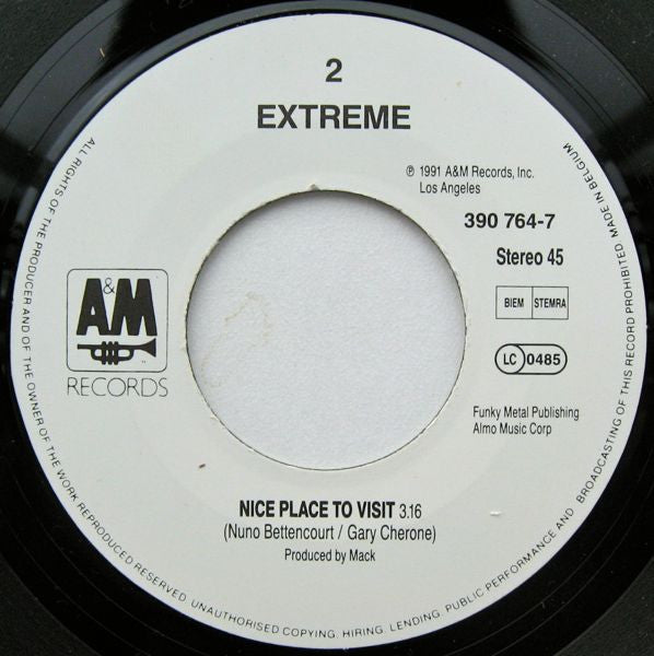 Extreme (2) : More Than Words (7", Single)