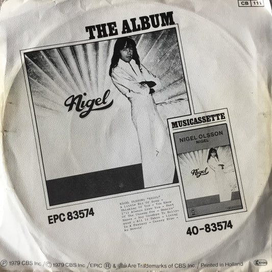 Nigel Olsson : Little Bit Of Soap (7", Single)
