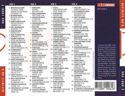 Various : Definite 60's, Vol.3 (4xCD, Comp)