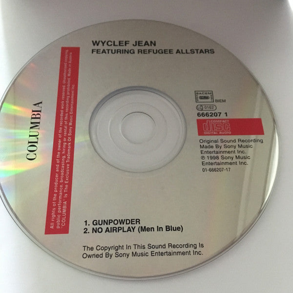 Wyclef Jean Featuring Refugee Camp All Stars : Gunpowder (CD, Single, Car)