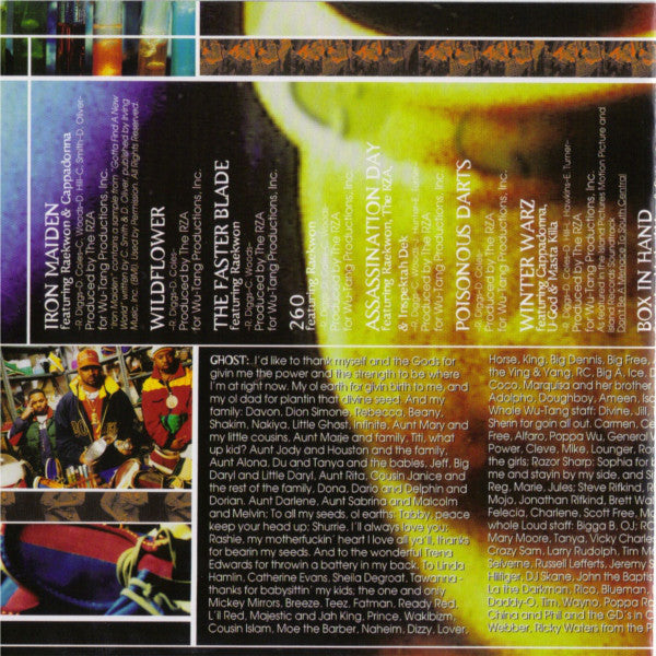 Ghostface Killah : Ironman (CD, Album, RE)