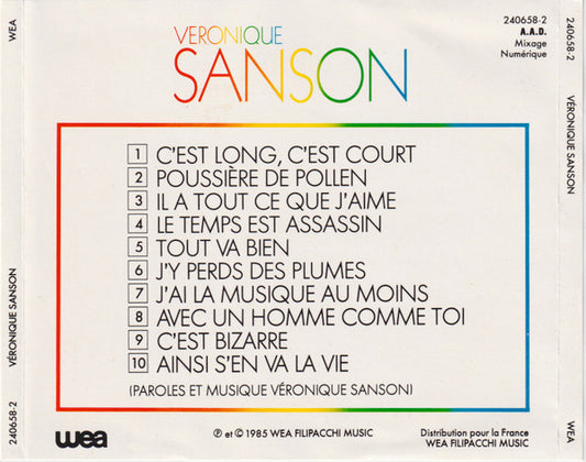 Véronique Sanson : Véronique Sanson (CD, Album)