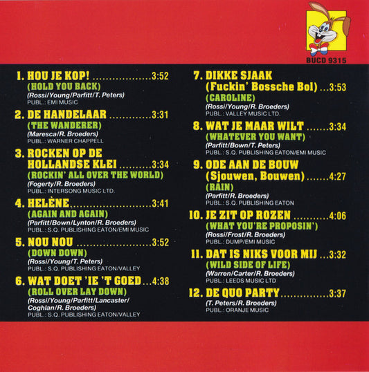 Bertus Staigerpaip : Quo Bertus Quo (CD, Album)