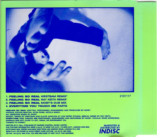 Moby : Feeling So Real (Remixes) (CD, Maxi)