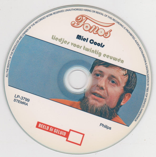 Miel Cools : Liedjes Voor Twintig Eeuwen (CDr, Album)